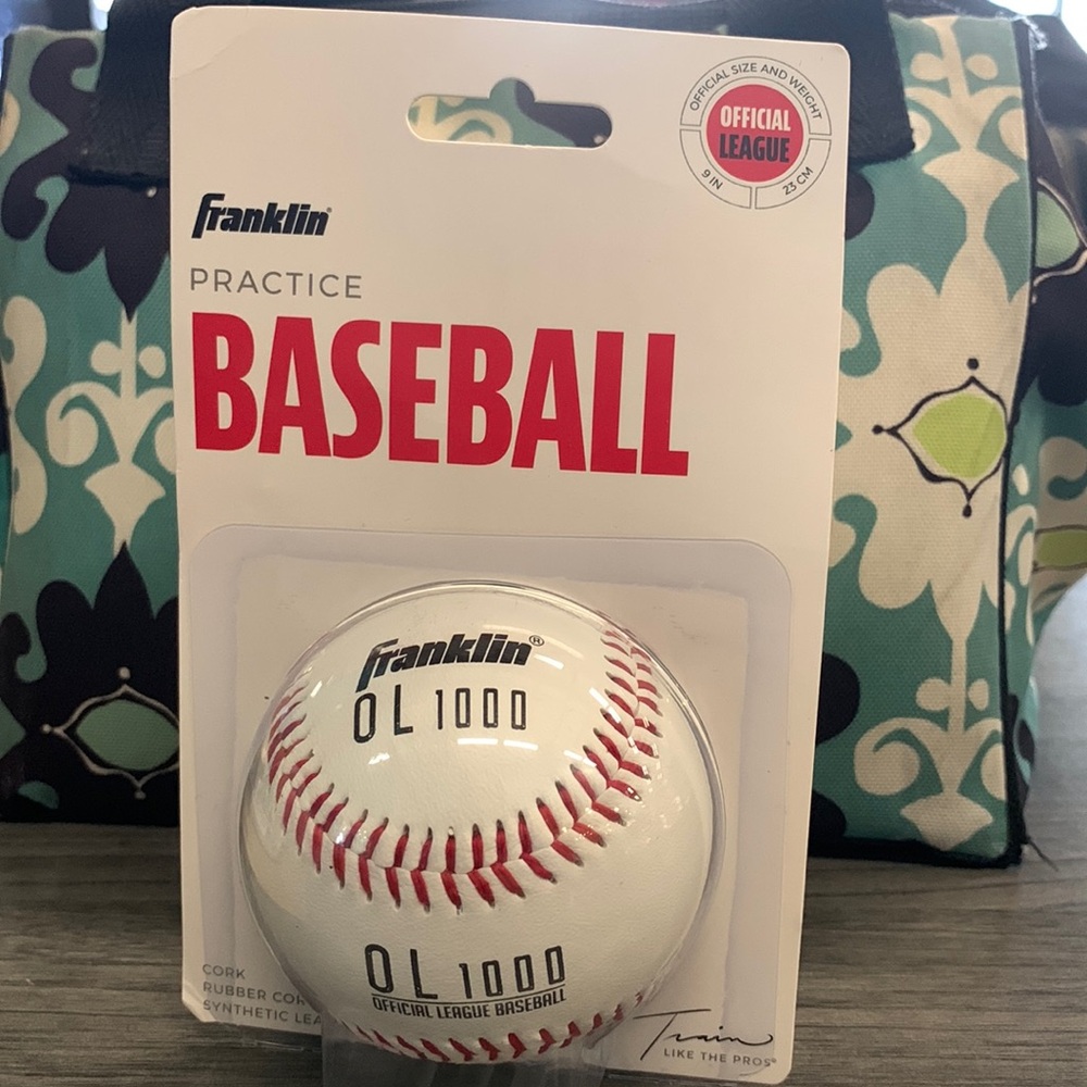 Franklin Practice Cork Baseball NWT